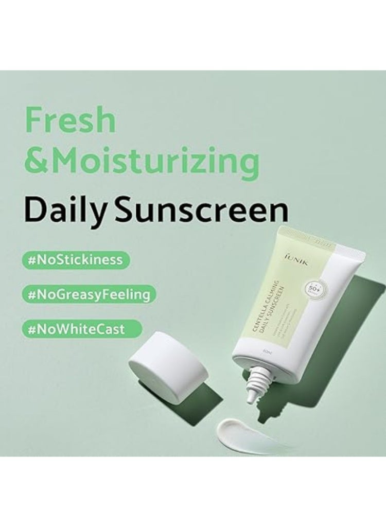 iUNIK Sensitive & Redness-Prone Skin Solution – iUNIK Centella Calming Moisture Daily Sunscreen SPF50+ PA++++ for Soothing, Hydration & UV Protection - Image 5